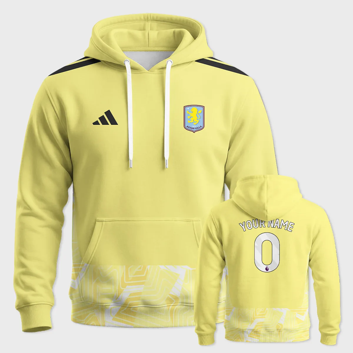 Aston Villa 26/27 Goalkeeper Kit Hoodie All Over Prints - Replica Jersey - Hoodie