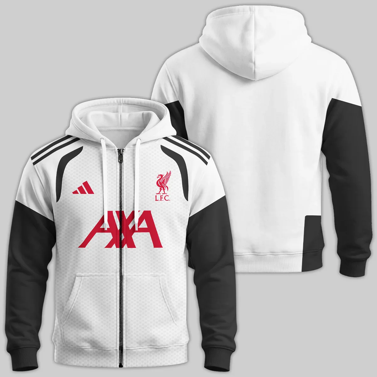 26/27 Liverpool Pro Training - Zipper Hoodie - All Over Print Concept Jersey - Hoodie