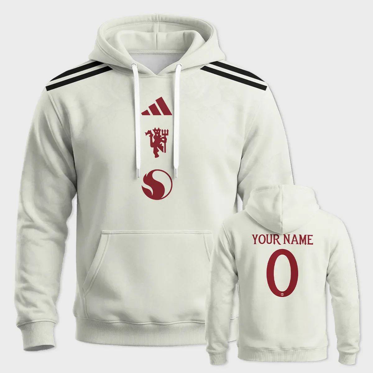 Manchester United 26/27 Third Kit Hoodie All Over Prints - Replica Jersey- Hoodie