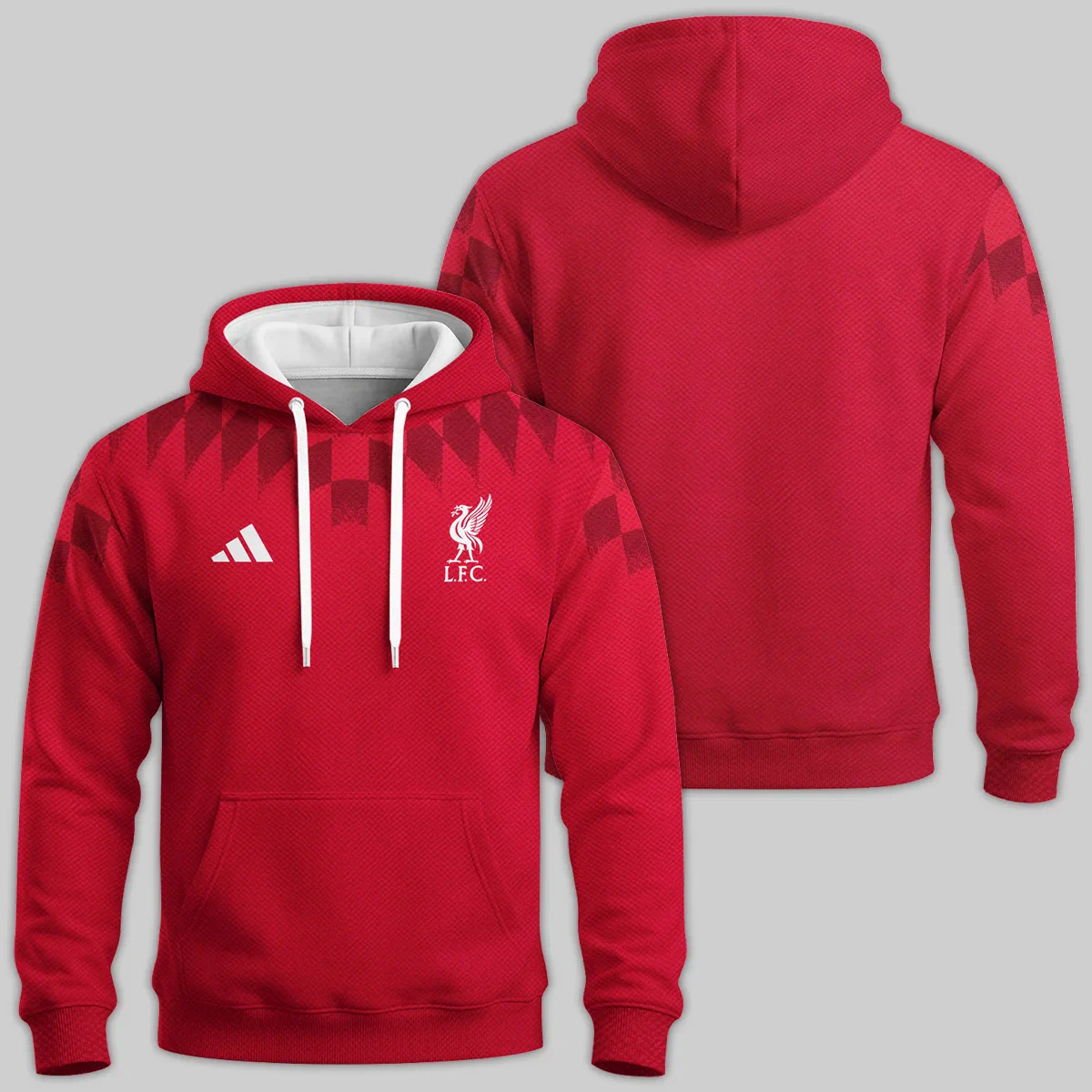 26/27 Liverpool Stadium Jersey - Hoodie - All Over Print Concept Jersey - Hoodie
