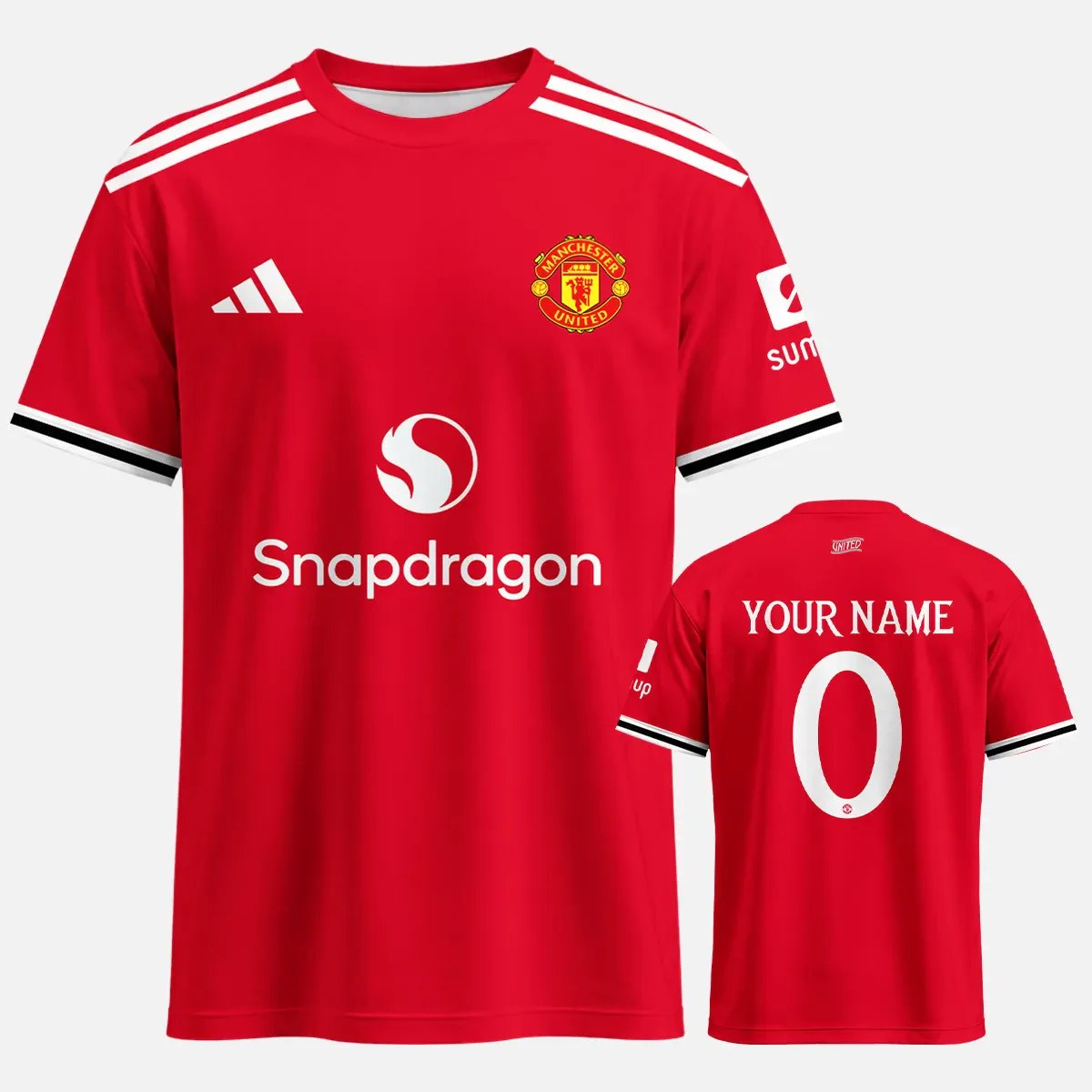 Manchester United 26/27 Home Kit T-Shirt All Over Prints - Replica Jersey- T-Shirt